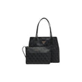Guess Dames Handtas Grijs Print met Binnentasje