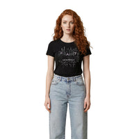 Image 4 : Vue d'ensemble t-shirt EA7 femme blanc paillettes manches courtes — delvale