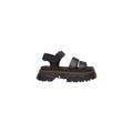 Dr. Martens Mattison 2S noire femme sandale plateforme