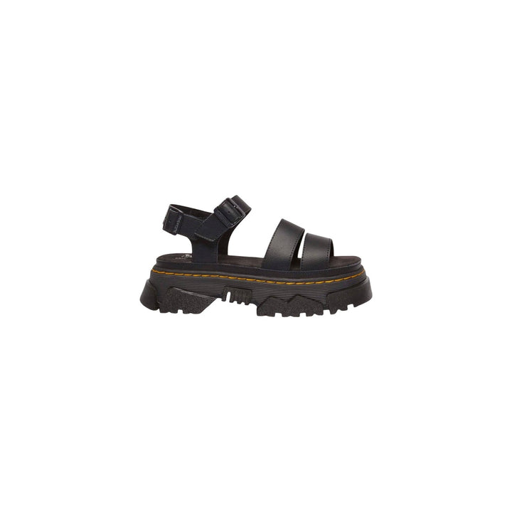 Image 1 : Sandale Dr. Martens Mattison 2S noire femme avec plateforme et brides larges — delvale