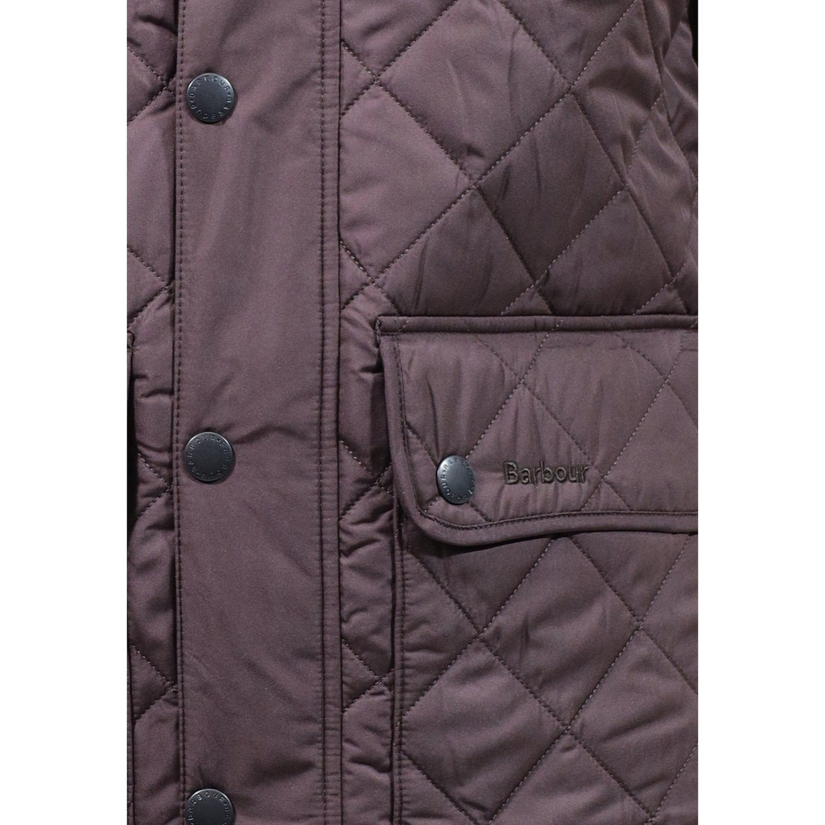 Image 5 : Gilet Barbour homme marron, vue dos et finitions de qualité — Delvale
