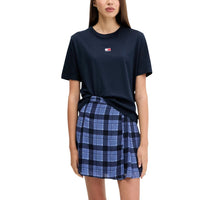 Image 9 : T-shirt Tommy Hilfiger Jeans rose femme manches courtes styling look — delvale