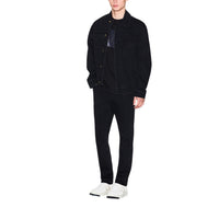 Image 3 : T-shirt Armani Exchange noir manches courtes homme, vue de dos — Delvale
