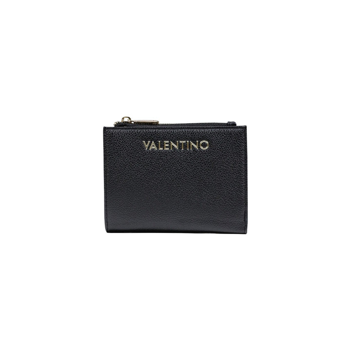 Image 1 : Portefeuille Valentino Bags noir pour femme, vue de face fermé — delvale