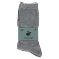 Beverly Hills Polo Club Chaussettes Homme Pur Coton – Lot de 3 Paires