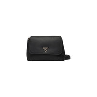 Image 1 : Sac bandoulière Guess femme noir en polyuréthane avec bandoulière ajustable — delvale