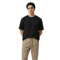 Gianni Lupo T-Shirt Homme Noir Col Rond Coton