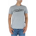 Plein Sport T-shirt Heren Logo Signature Gemêleerd Grijs