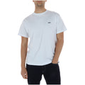 Vans T-shirt Heren Wit Ronde Hals Korte Mouwen Katoen