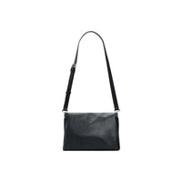 Image 3 : Sac à main Desigual femme noir mat, dos lisse avec bandoulière fine réglable à finition argentée — vue dos — Delvale