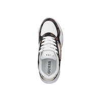 Image 3 : Baskets Guess femme marron sportives urbaines, détail matière — delvale