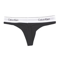 Image 2 : Détail lingerie Calvin Klein Underwear noire avec motif impression — delvale