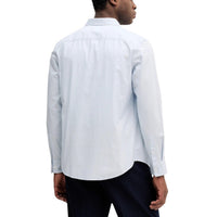 Image 3 : Vue dos chemise Calvin Klein Jeans homme bleu azur coupe regular — Delvale