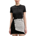 Tommy Hilfiger Jeans T-Shirt Femme Noir Coton Organique Col Rond