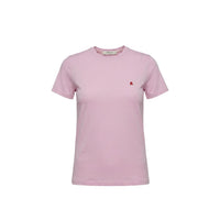 Image 2 : T-shirt rose Replay femme détail col rond coton qualité supérieure — delvale