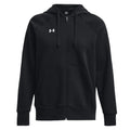 Under Armour Sweat Zippé à Capuche Femme Noir Streetwear