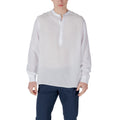 Antony Morato Chemise Col Mao Lyocell & Lin Blanc Homme