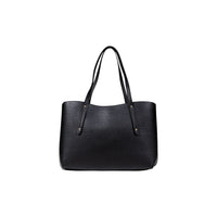 Image 2 : Détail sac à main Guess noir polyuréthane avec finitions élégantes et modernes — delvale