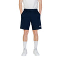 EA7 Pantalon Homme Bleu Marine Coton Polyester