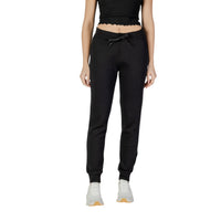 Image 1 : Pantalon jogging Armani Exchange noir femme coupe slim avec ceinture élastiquée — Delvale