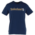 Timberland T-Shirt Homme Logo Emblématique Bleu Marine
