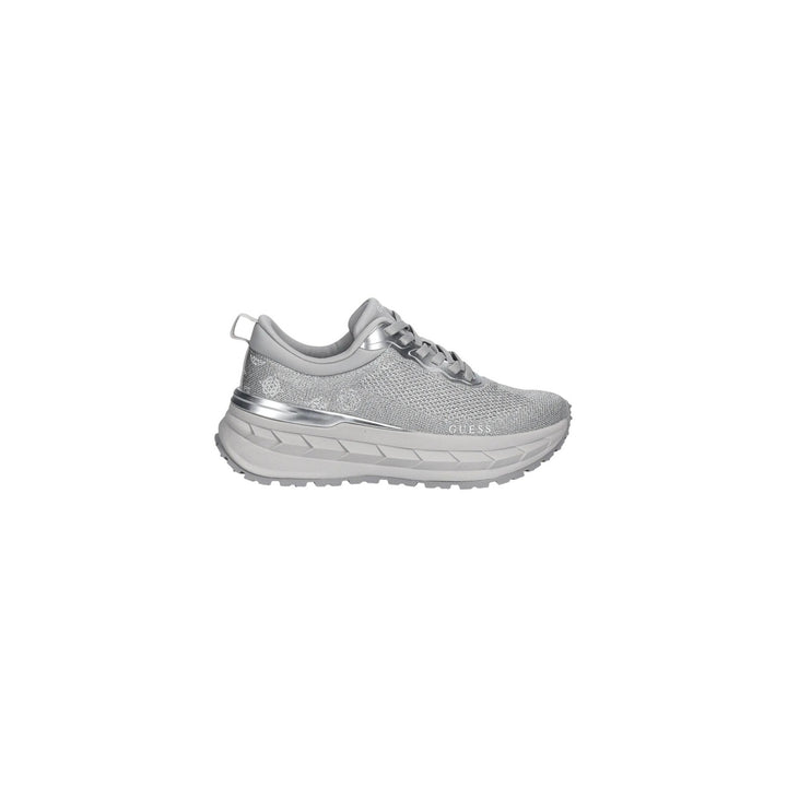 Image 1 : Baskets basses femme Guess coloris argenté vue de face — delvale
