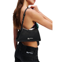 Image 2 : Détail sac compact Karl Lagerfeld Jeans noir avec poches intérieures — delvale