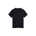 Napapijri T-shirt Heren Ronde Hals Puur Katoen Marineblauw