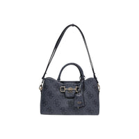 Image 2 : Détail du motif imprimé sur sac Guess gris, design urbain élégant — delvale