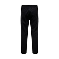 Image 2 : Détail du pantalon Only & Sons noir homme avec poches frontales et arrières — Delvale