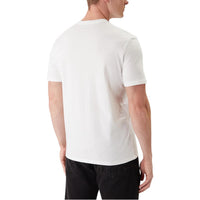 Image 3 : T-shirt Calvin Klein Jeans homme blanc détail col rond et logo — Delvale