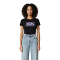 Ea7 T-shirt Dames Zwart Katoen Korte Mouwen