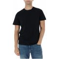 Superdry T-shirt voor heren, ronde hals, puur katoen, zwart