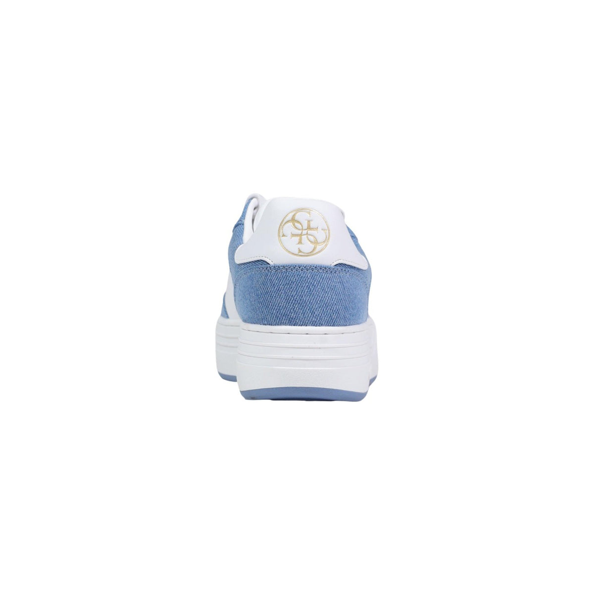 Image 4 : Détail semelle caoutchouc baskets femme Guess bleues — delvale