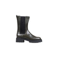 Calvin Klein Jeans Bottes Femme Grises Cuir Premium