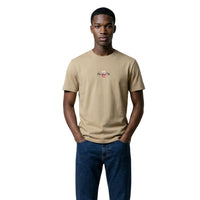 Image 5 : T-shirt Tommy Hilfiger Jeans homme blanc, détail matière coton organique — Delvale