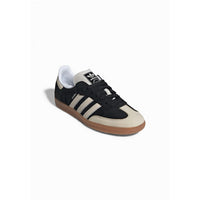 Image 3 : Adidas Originals Samba OG Femme vue arrière, contrefort crème et talon renforcé noir — Delvale
