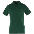 Timberland Polo Homme Piqué Coton Vert Logo Brodé