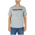 North Sails T-Shirt Homme Logo Imprimé Gris Chiné