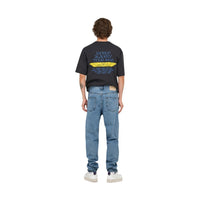 Image 2 : Détail fermeture zip et poches jeans Only & Sons bleu azur homme — Delvale