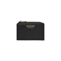 Image 1 : Portefeuille Guess femme noir compact format pratique — delvale