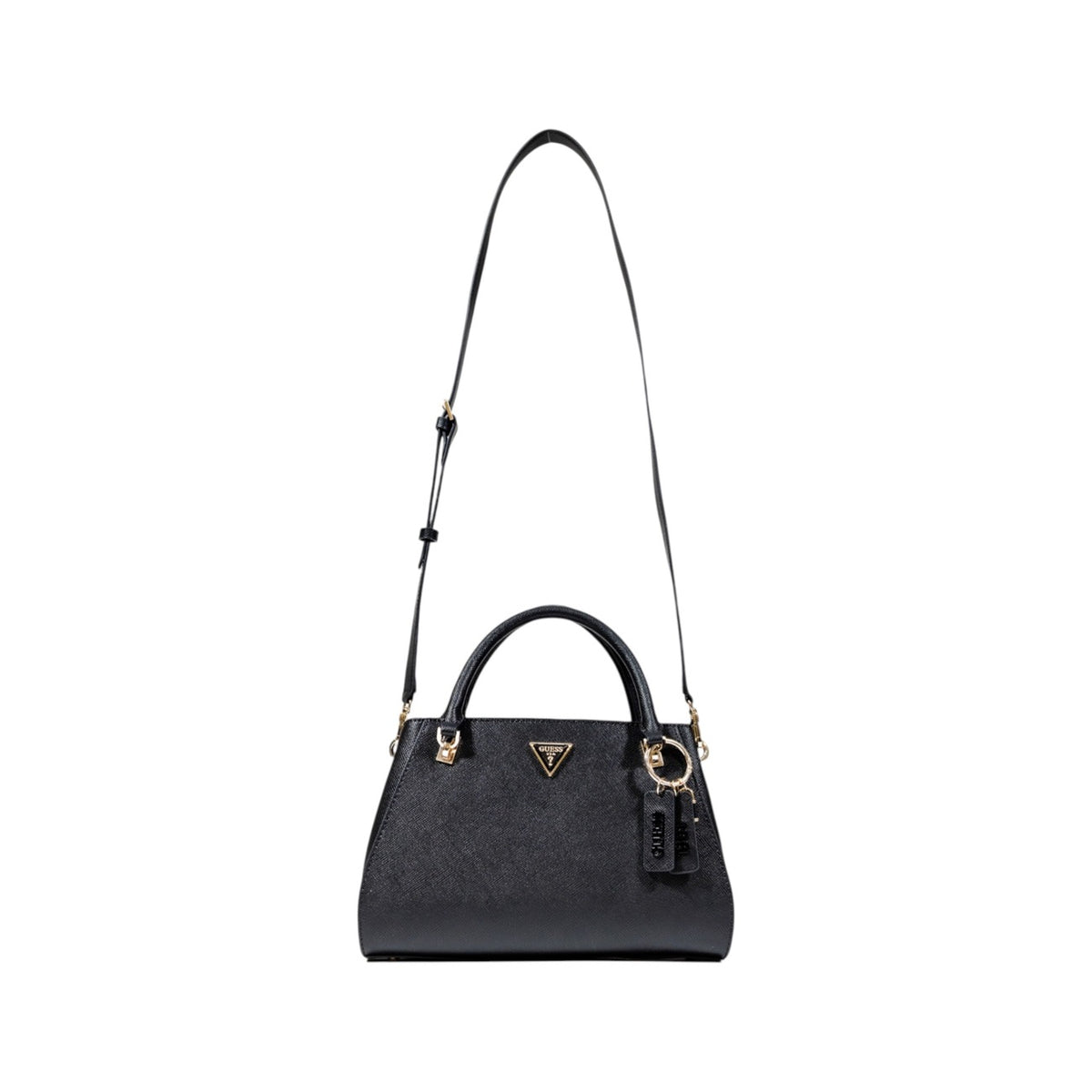 Image 1 : Sac à main Guess noir avec bandoulière moderne et élégant pour femme — delvale