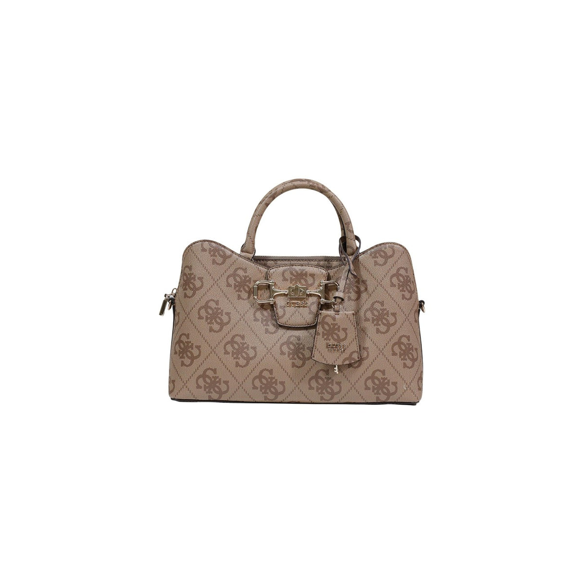 Image 4 : Vue d'ensemble sac bandoulière Guess gris avec finitions premium — delvale
