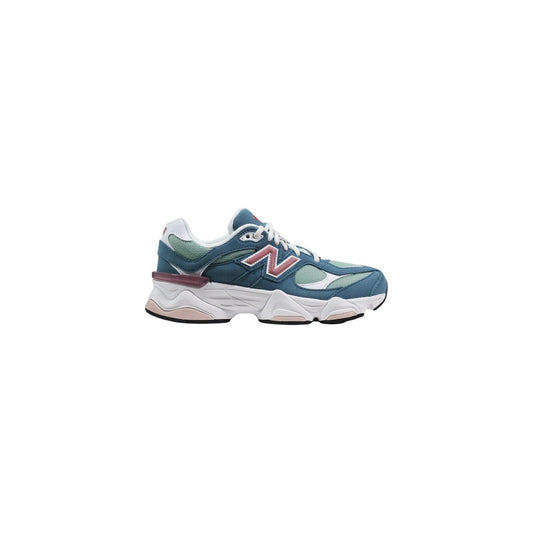 New Balance 9060 vert, vue de profil, baskets femme/unisexe petites pointures