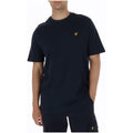 Lyle & Scott T-shirt Homme Bleu Col Rond