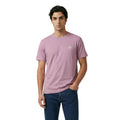 Calvin Klein Jeans T-shirt Heren Roze Ronde Hals Korte Mouwen
