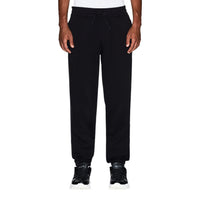 Image 1 : Pantalon noir Armani Exchange homme avec fermeture lacets et coupe moderne — Delvale