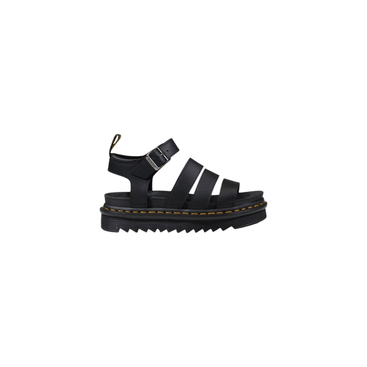Image 1 : Sandales Dr. Martens Blaire Athena noir femme vue principale en cuir — Delvale