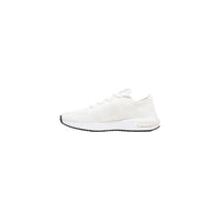 Image 3 : Baskets homme Armani Exchange blanches avec semelle contrastée noire, vue de trois-quarts — Delvale