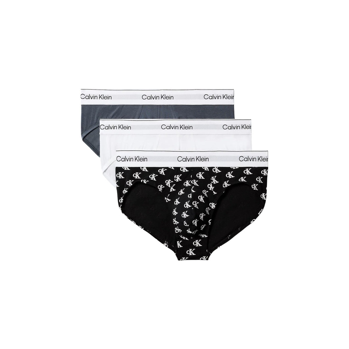 Calvin Klein Underwear — Set van 3 Zwarte Herenslips